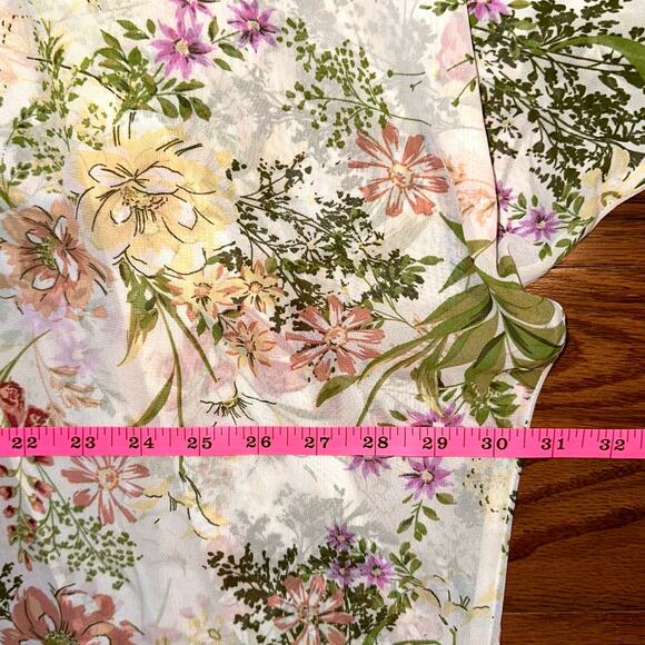 NWT I.N. Studio Floral Long Oversized Kimono Size Large - Picture 9 of 11